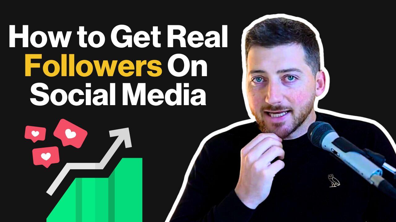 how to get followers on social media
